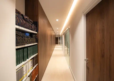 De winkel van Rietbergh met de drie verschillende meetruimtes