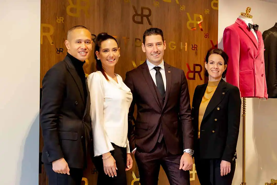 Rietbergh medewerkers Ferry, Daphne, Rutger en Eefje.